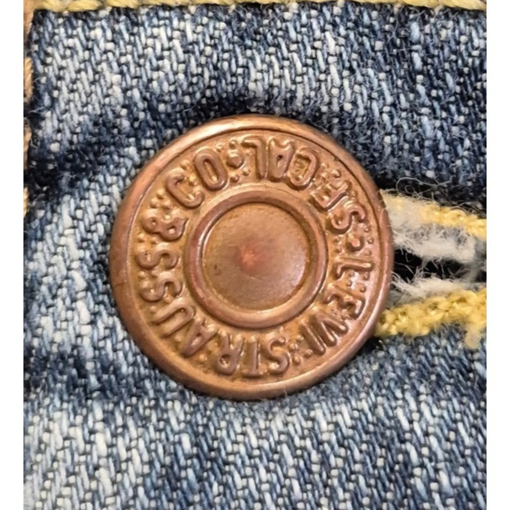 Levi's 518 Superlow Bootcut Jeans Women's sz 9 Short light wash stretch denim - Picture 9 of 16